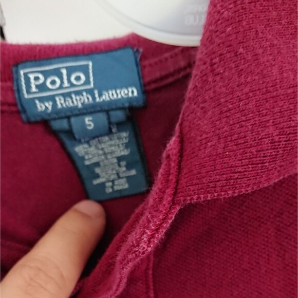 Polo Ralph Lauren Little Boys Basic Mesh Knit Polo size 5 - Picture 9 of 9